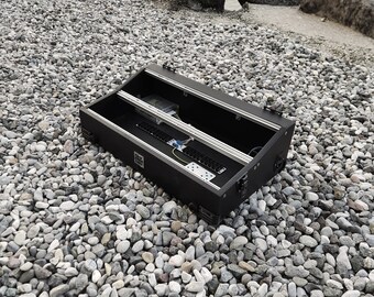 鍵盤楽器 Case From Lake 6U 126HP Modular Case 6U Eurorack Case Powered, 120 or 126 hp, patched resealable
