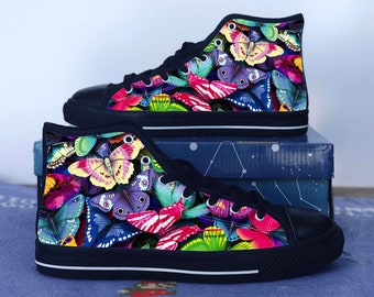 converse butterfly shoes