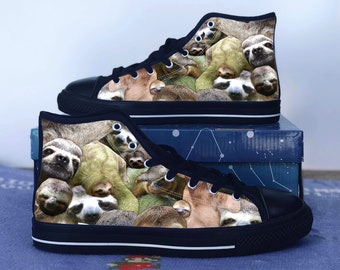 sloth converse shoes