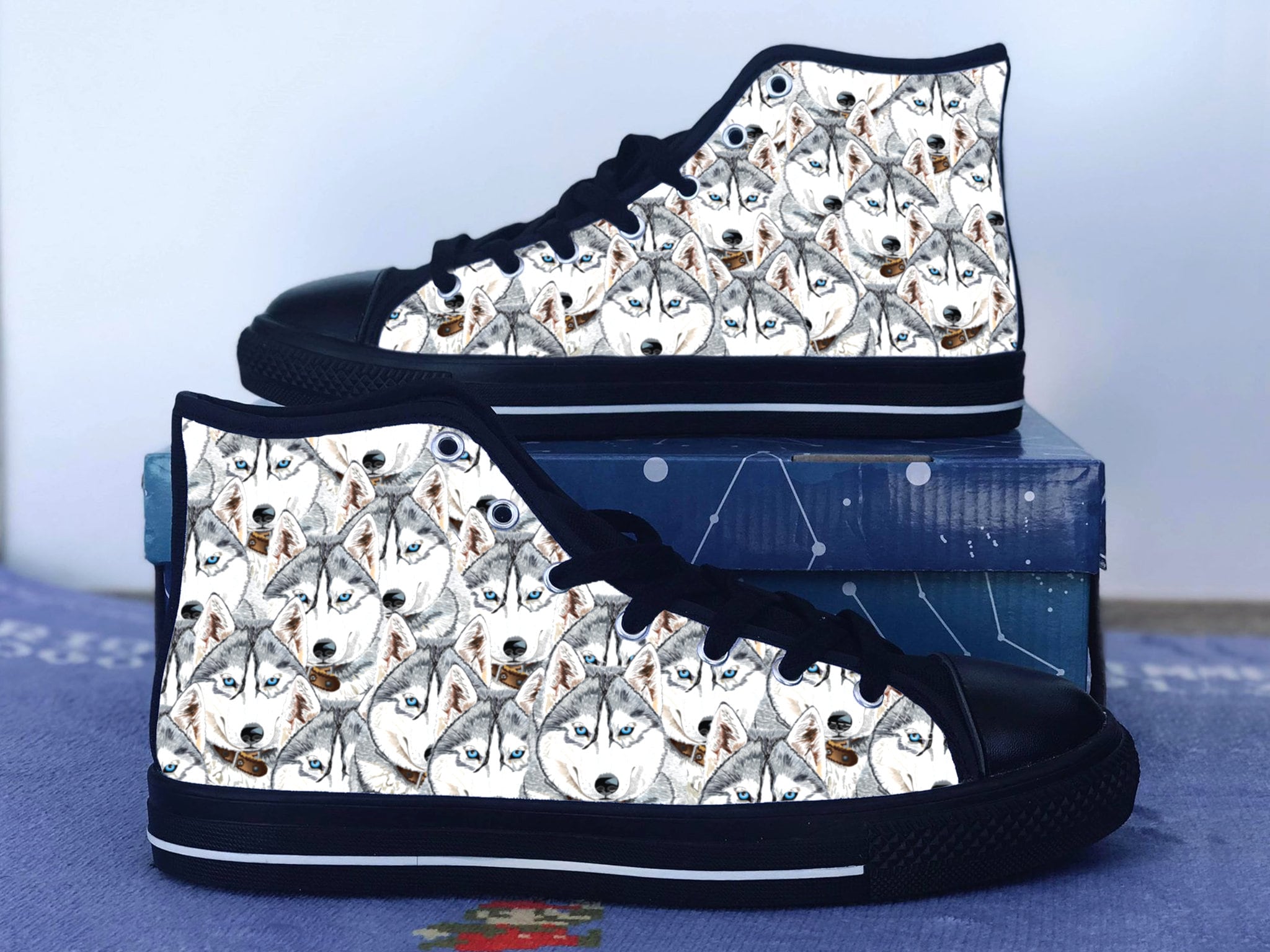Husky Sneakers Etsy Canada