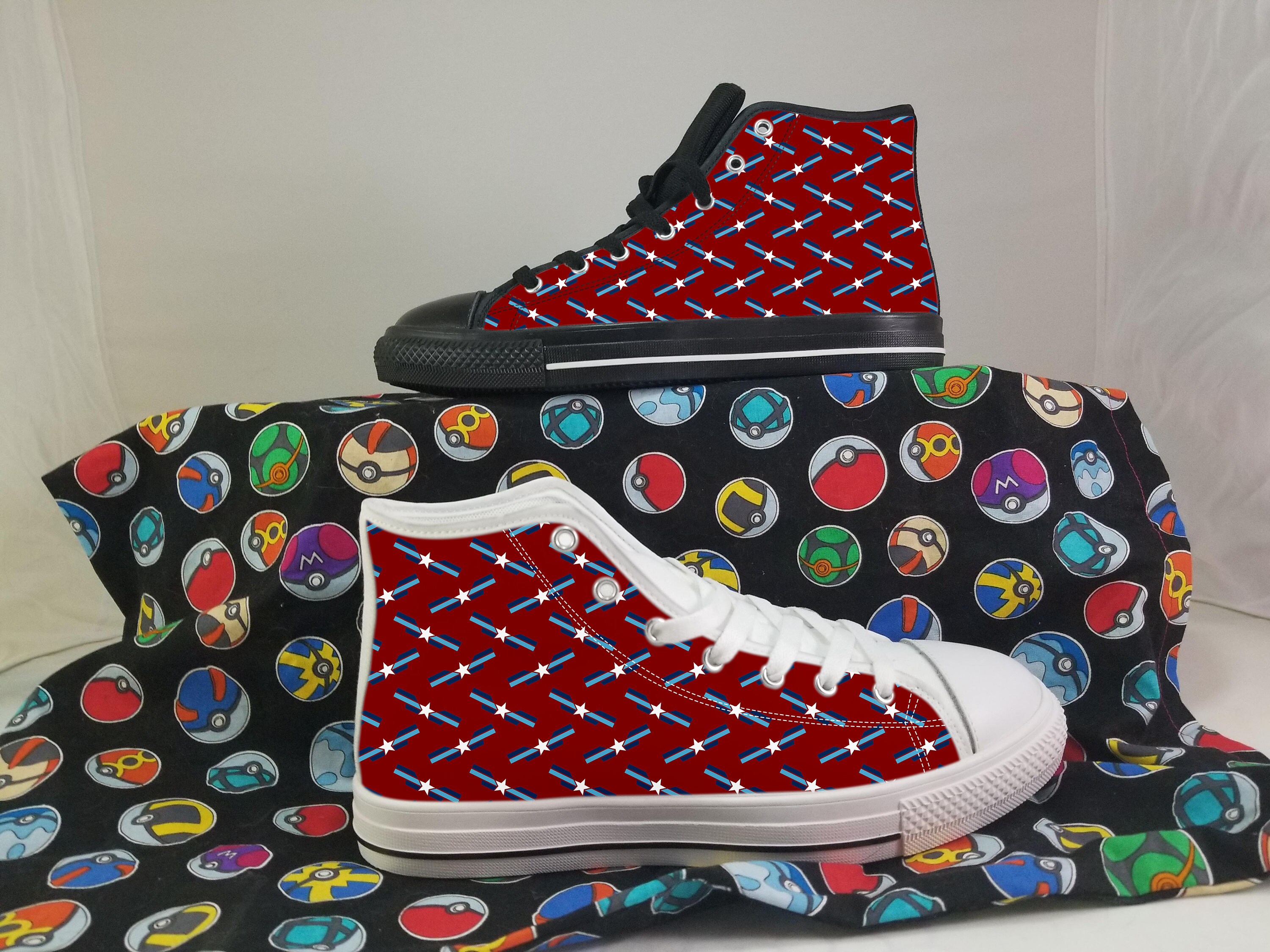 The Captain Shoes Captain America Converse Style Shoes Steve Finland ...