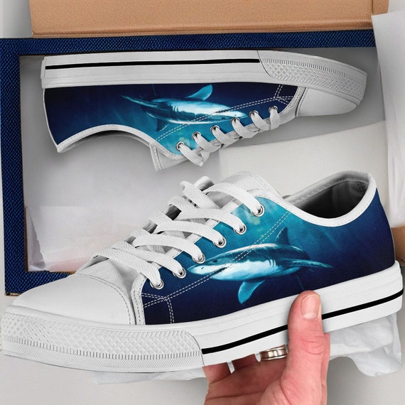 Haifisch-Schuhe, Haifisch-stil Schuhe, Hai-Geschenk-Idee, Damen