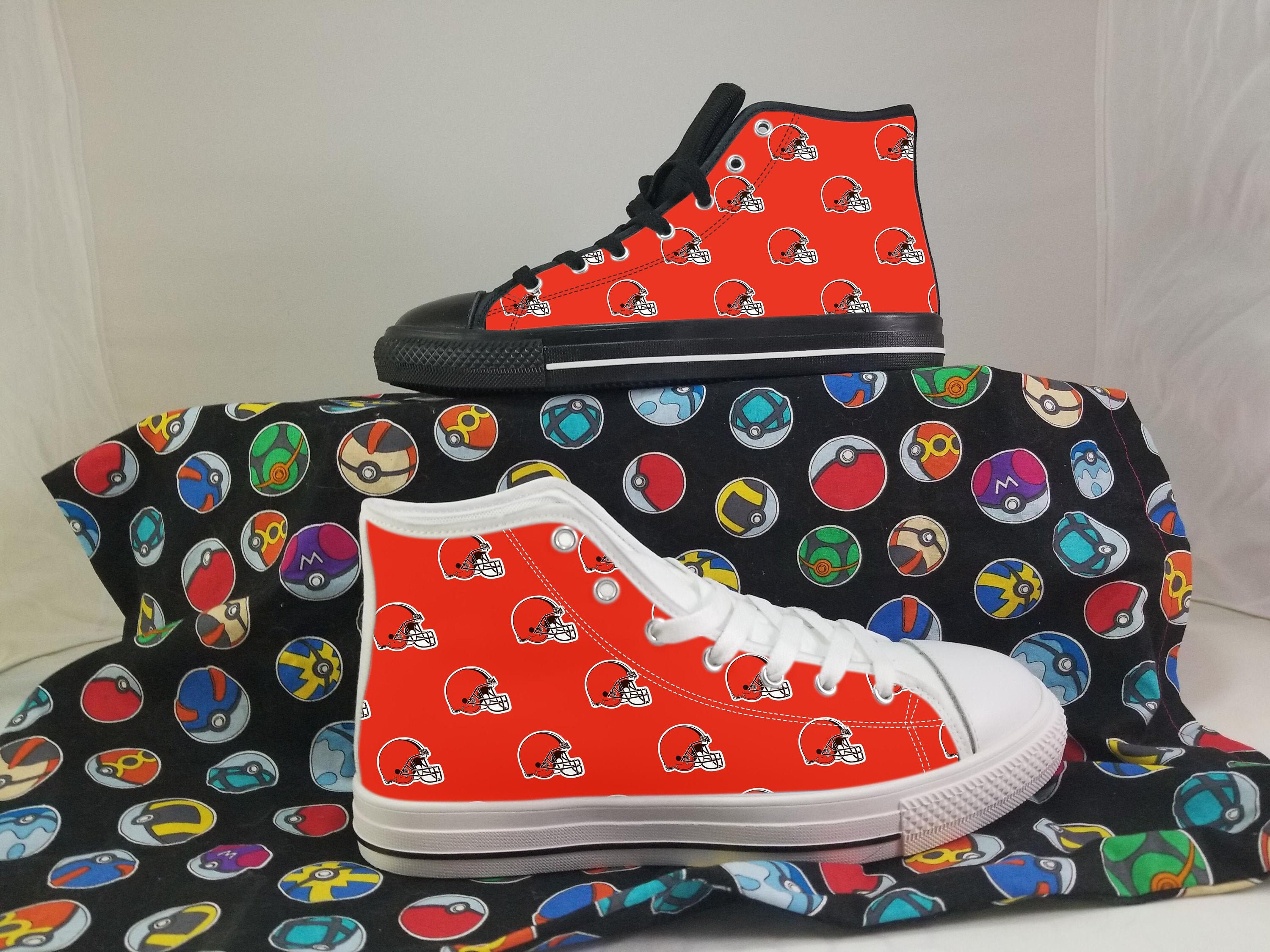 Cleveland Browns Shoes Cleveland Browns Converse Style Shoes - Etsy Cleveland Browns Shoes Cleveland Browns Converse Style Shoes - Etsy