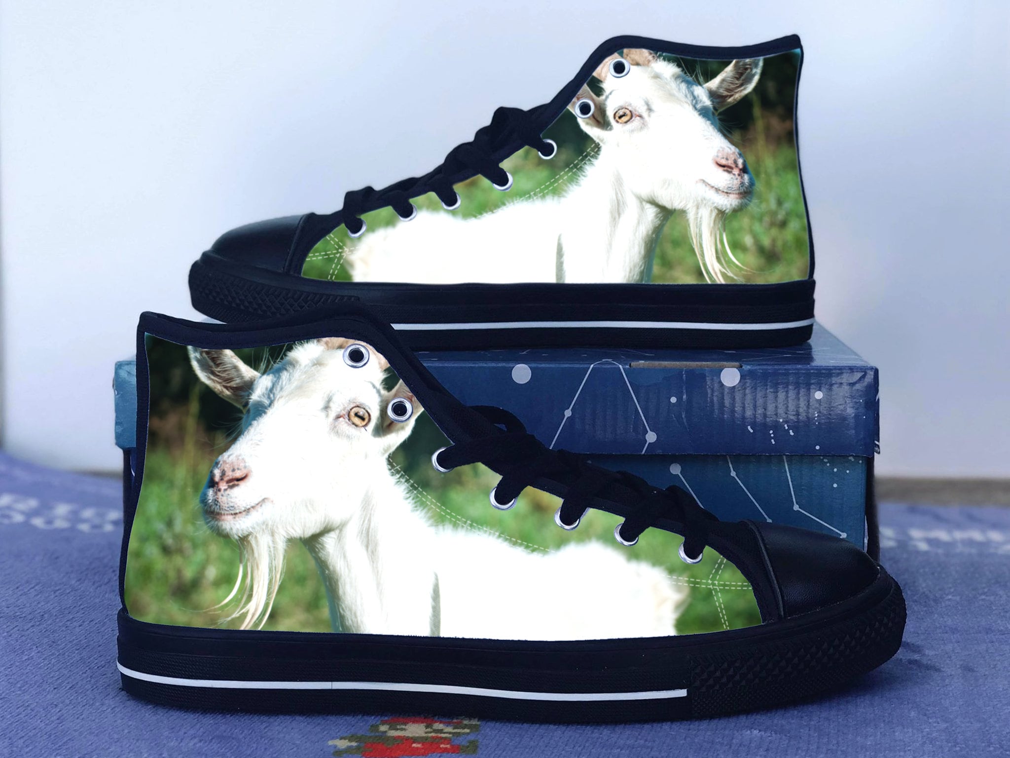 Goat Shoes GOAT Converse Greatest of All Time - Etsy
