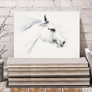 Horse Print from my original watercolour painting. Art directly from the artist, giclee quality, limited edition of 100.