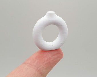 Donut vase - Dolls house decor