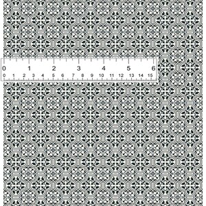 1/6 1/12 Dolls House Miniature Black Floral Cement Wall Floor Tiles ...