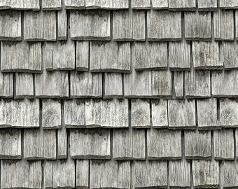1/12 Scale Dollhouse Miniature Brown Wood Shingle Roofing Seamless ...