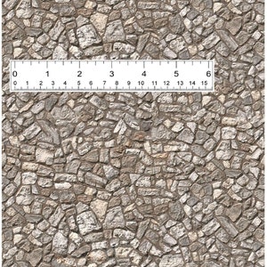 1:12 Scale Dollhouse Miniature Wall Cladding Stone Seamless DIGITAL ...