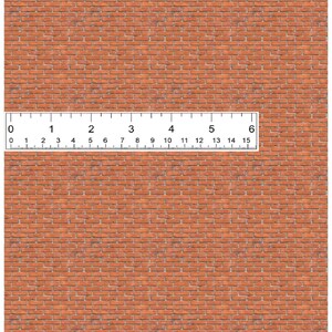 Rustic Brick Printable 6th 12th 24th Vintage Brick Wall Printable ...