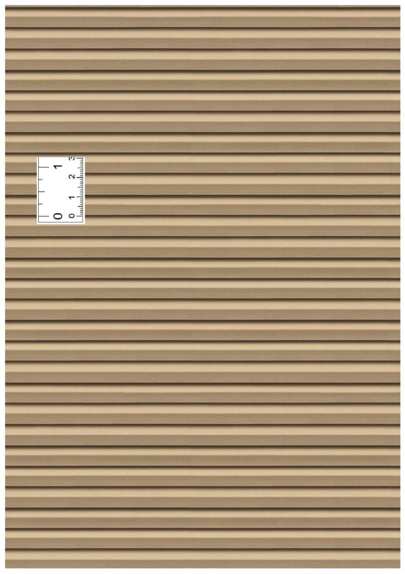 Cream Siding Printable Scale Siding Printable Rustic Siding Paper Wood Siding Paper Dollhouse ...