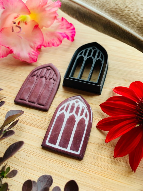 Simple Cathedral Window Sharp Clay Cutter