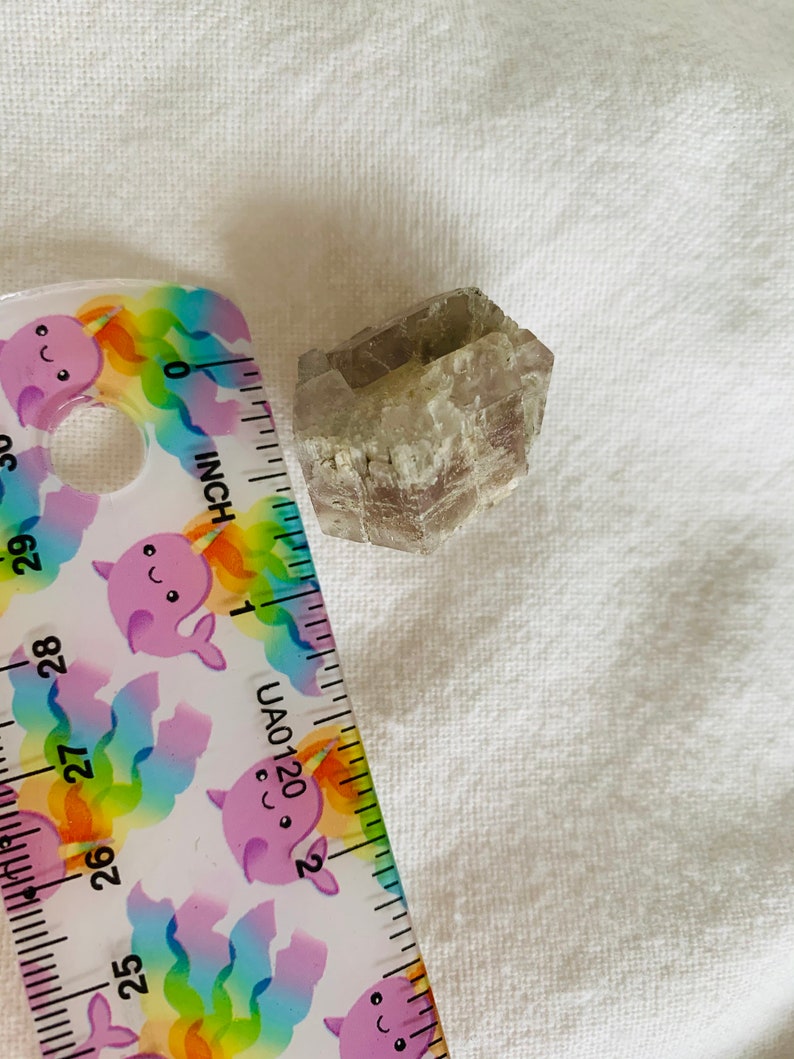 Large Old Stock Purple Banded Multi Colored Aragonite from Spain
