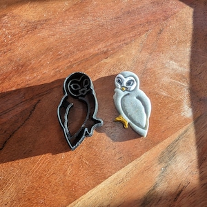 Owl Perched Sharp Clay Cutter