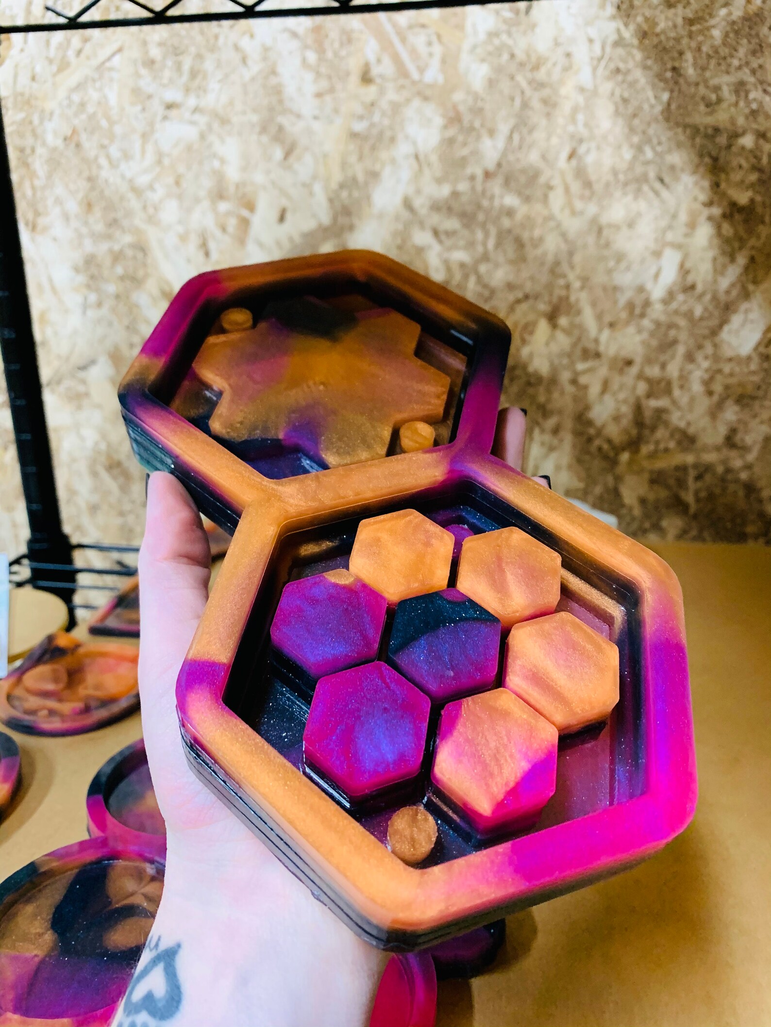 Dice Box Silicone Mold Etsy