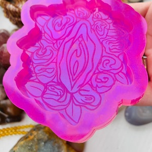 NSFW Vagina Silicone Mold Epoxy Resin Molds Keychains Vulva