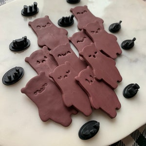 Cute Chibi Faces Mini Set of 10 Expressions for Polymer Clay and More