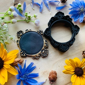 Filigree Circle Frame Sharp Clay Cutter