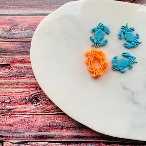 Detailed Little Crab Sharp Clay Cutter