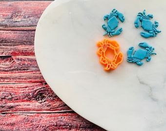 Detailed Little Crab Sharp Clay Cutter