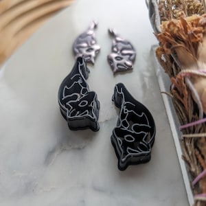 Rat Tail Earrings - Etsy