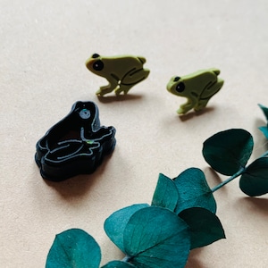 Cute Little Frog Sharp Clay Cutter