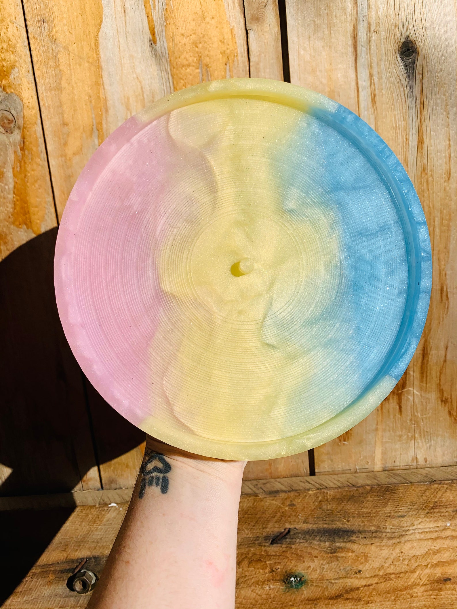 7 Vinyl Record Flat Silicone Mold Etsy