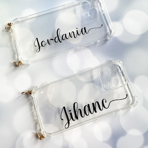 Personnalisez uniquement la coque de téléphone, coque TPU gel souple personnalisée, coque de téléphone pour iPhone 14, coque de téléphone pour chaîne Samsung, coque de téléphone pour chaîne iPhone