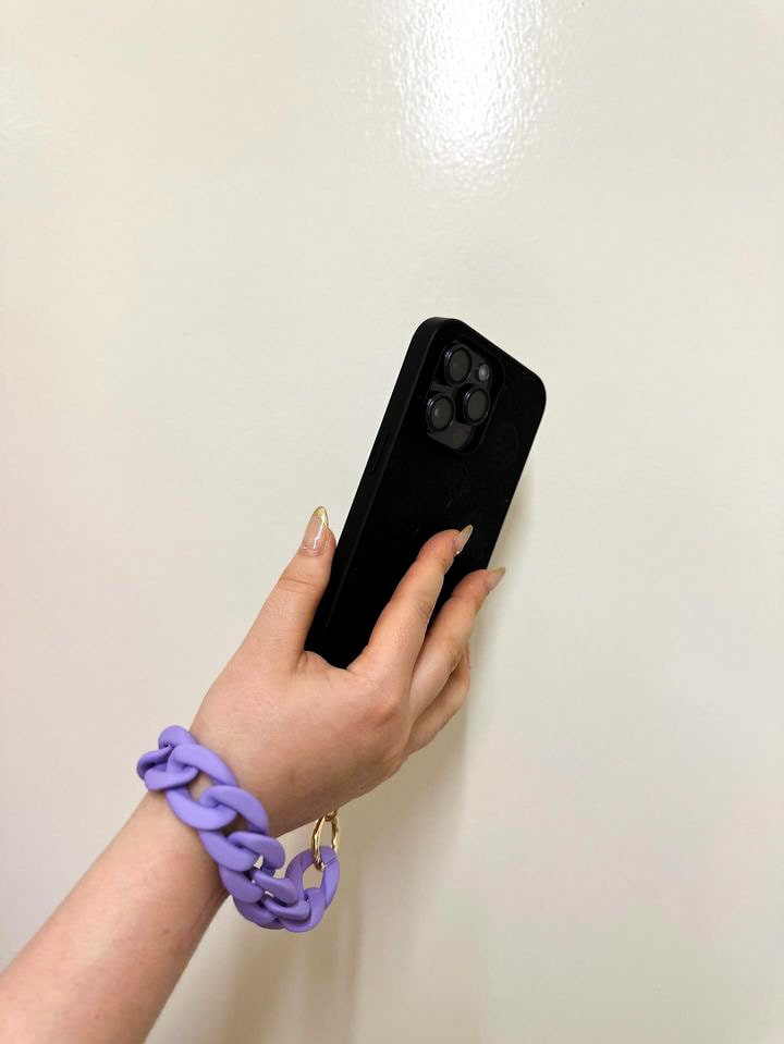 Acrylic Wrist Phone Chain, Universal Phone Strap, Trendy Phone Charm ...