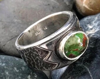 size 9.5 sterling silver ring Rimbaud