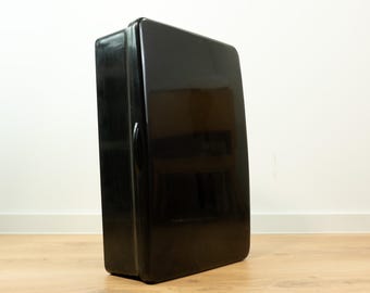 Black 1960s MIDCENTURY DESIGN Bathroom Medicine Cabinet by KSR Westgermany
