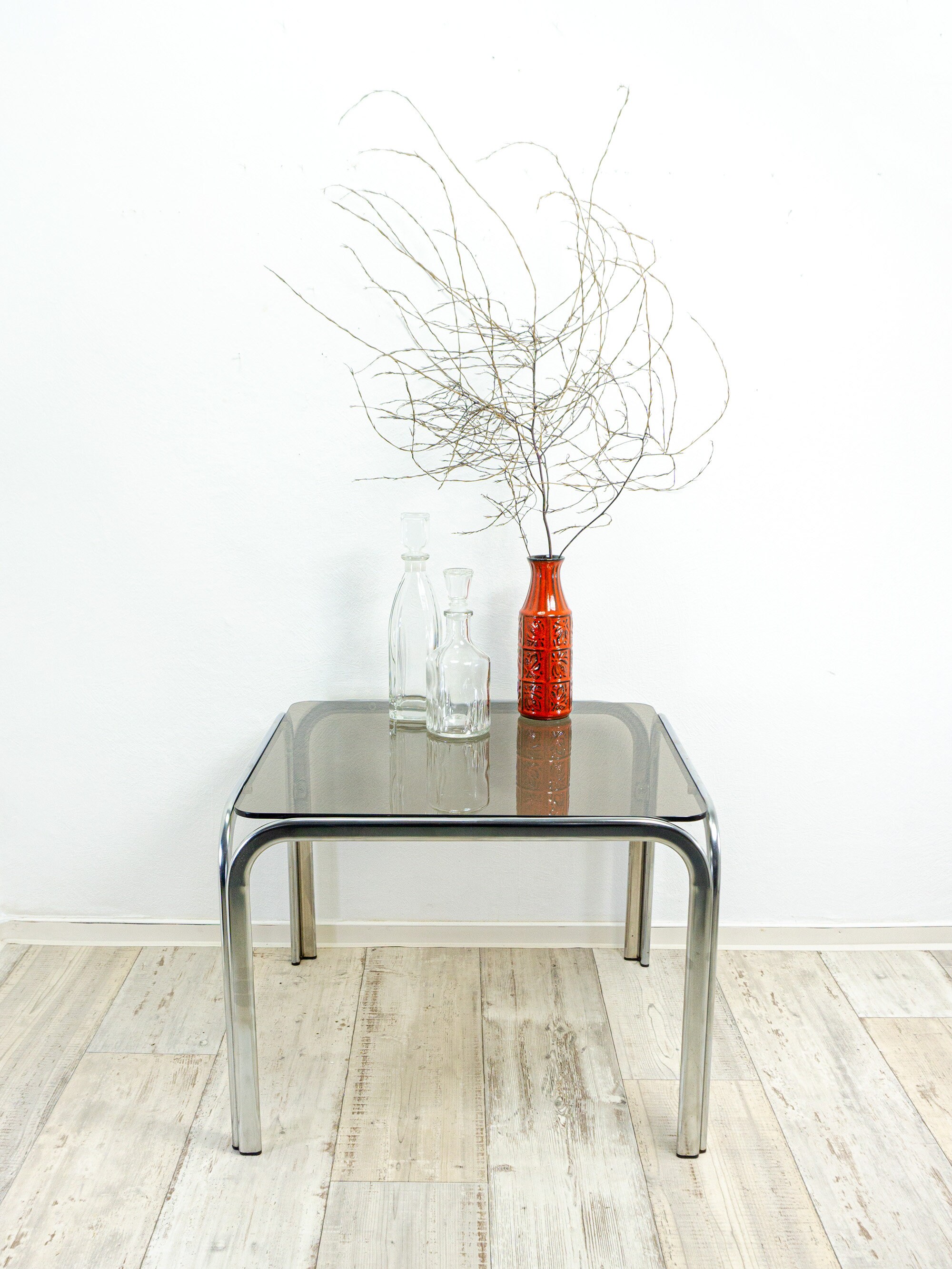 【あーき】X-base Smoked Glass Table Amazon.com - Modern Dining Table for 6, 63in Tempered Glass