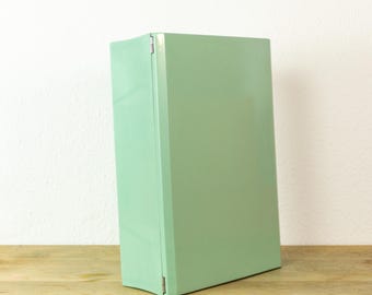 1960s Turquoise Italian Design Medicine Cabinet 'Resia' by CM Torino