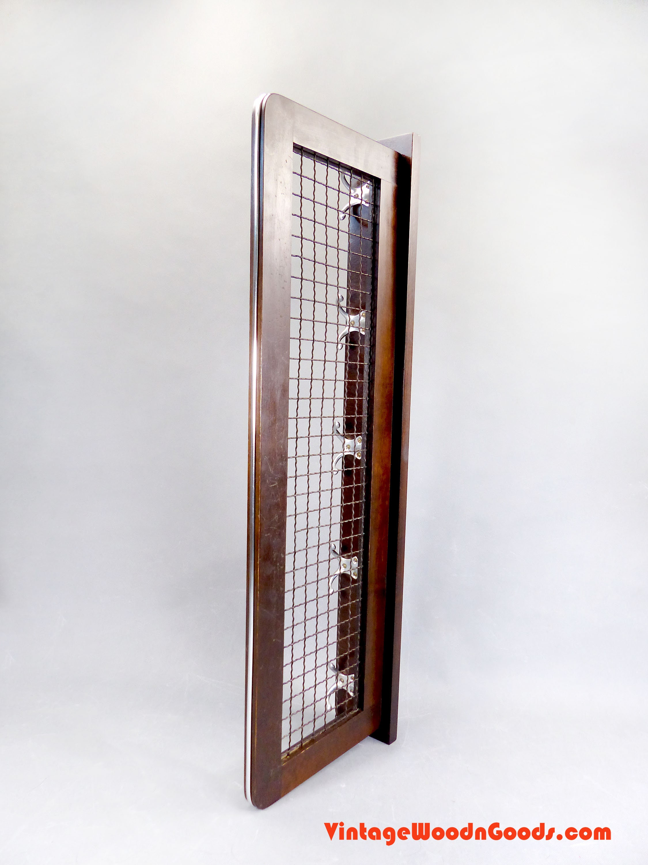 Large 1960s wooden VINTAGE Hallway COAT RACK with hat ...
