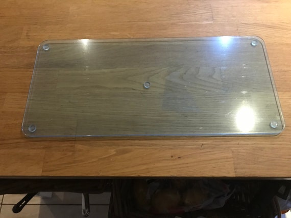 Acrylic Dining Table Runner Protector in 3mm thick Perspex Rectangle 