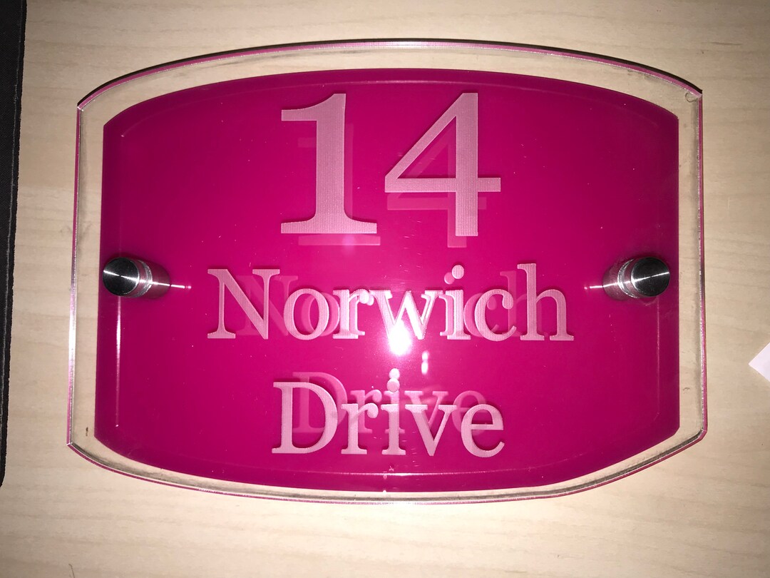 Targhe Per Casa Contemporanea Porta Numero 1 - 9999 Targhetta - Foto 10