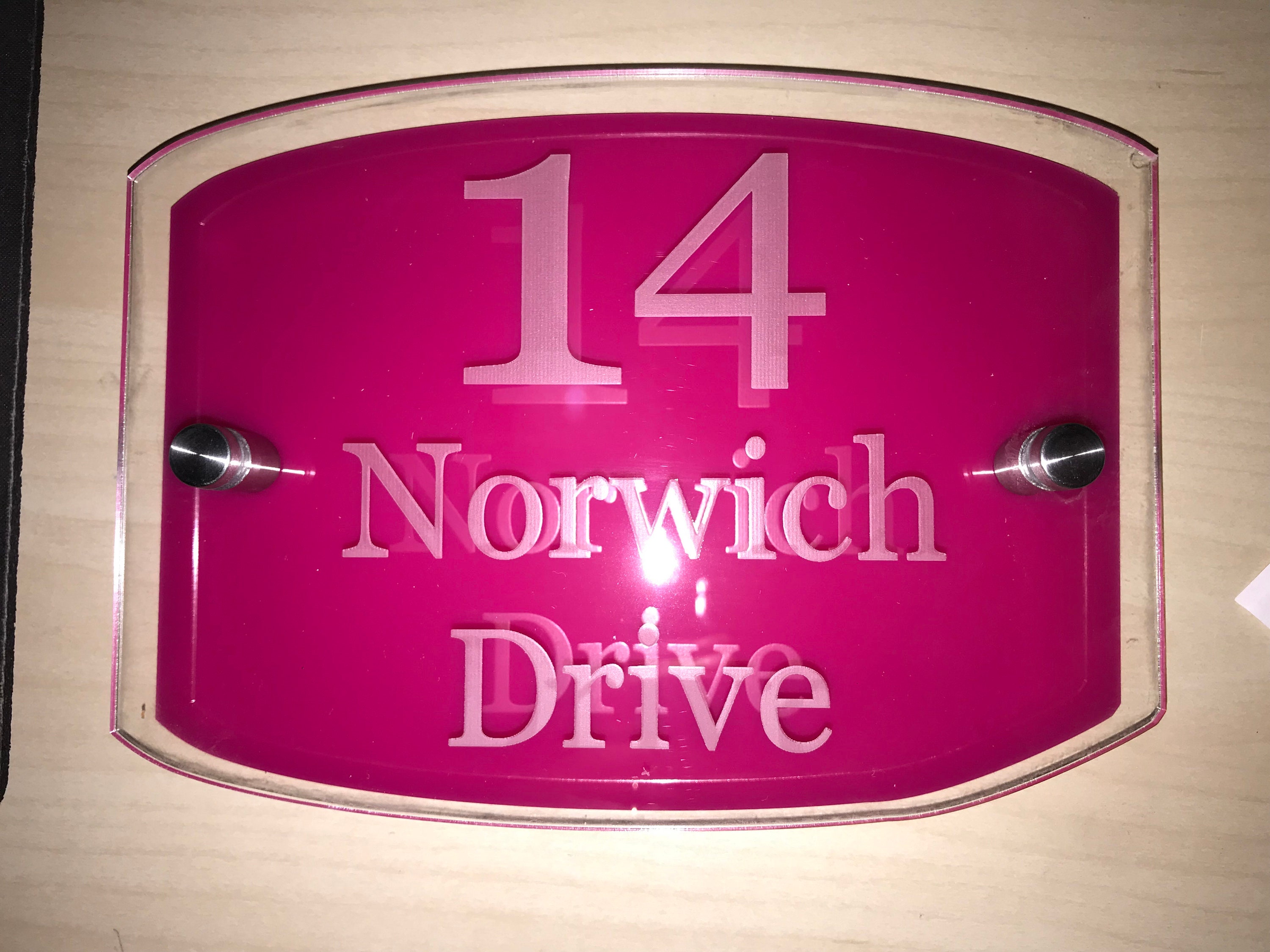 Targa Rustica In Ardesia Naturale Per Casa, Numero Della - Foto 8