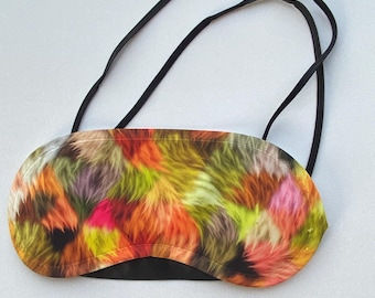Colorful Padded Sleep Mask, Travel Sleep Aid