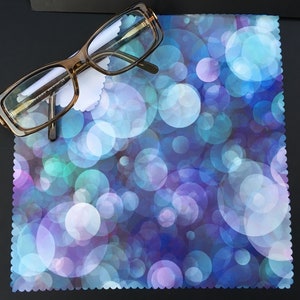 Microfiber, cloth, Shades of color, Bubbles, cleaning cloth, unique gift