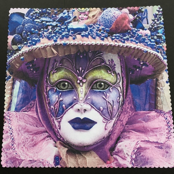 Mardi Gras Mask for Eye Glasses Etsy