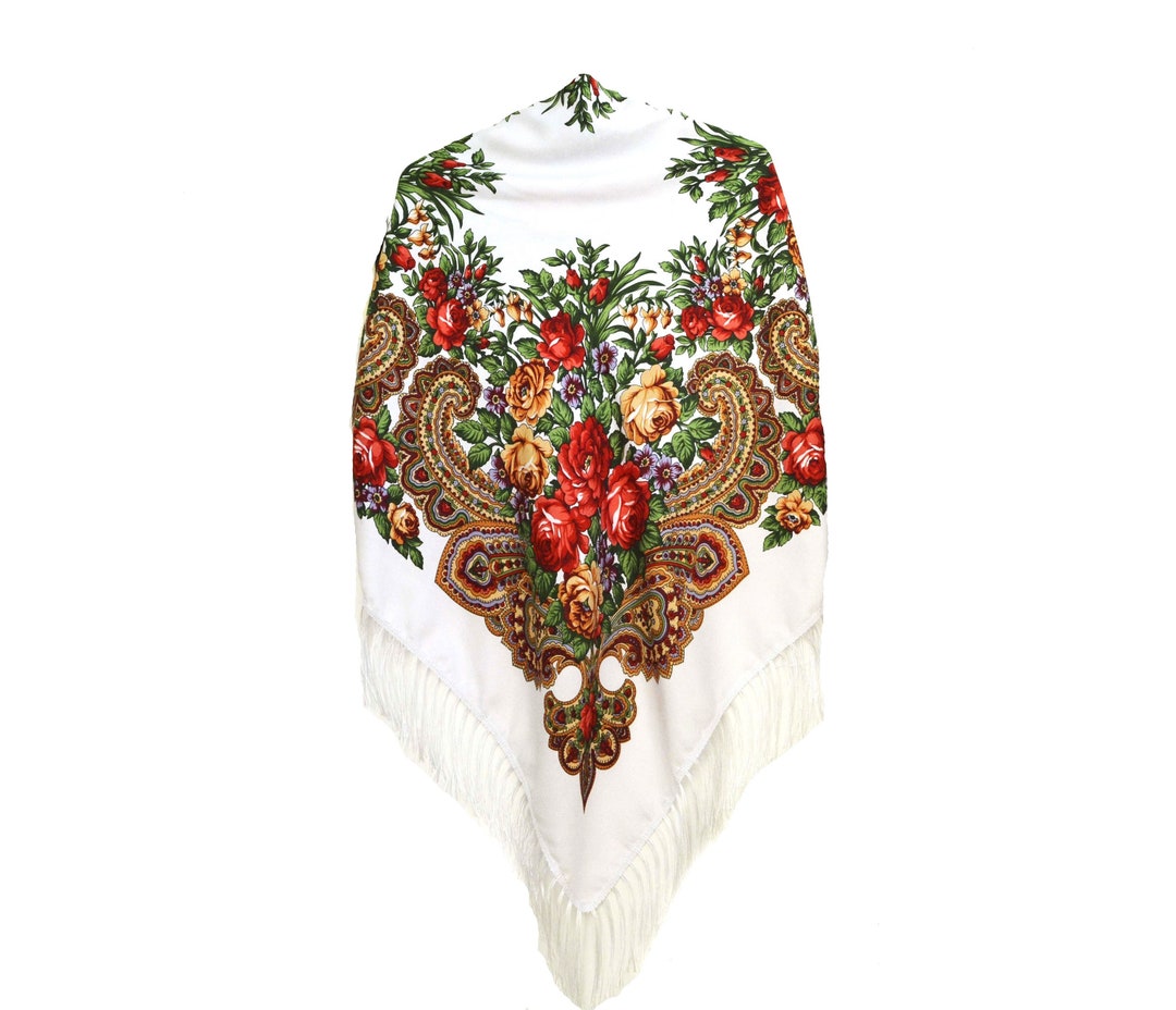 Costume National Gray Print Shawl Foulard Branded Scarf