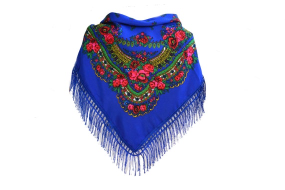 Mothers' Black Square scarf with Romania Moldova Floral  women's Babushka Retro Foulard 70 x70 cm