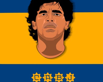 ディエゴ・マラドーナ直筆サイン入り写真 - アルゼンチン代表サッカー