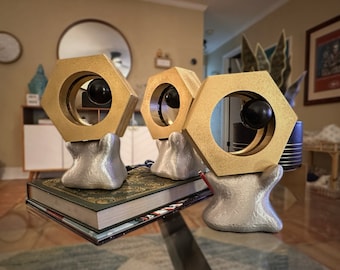 Life-Sized Meltan Pokemon Desktop Lamp | Ambient Night Light