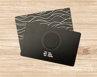 Individuelle NFC-Visitenkarten aus Metall – verbinden Sie sich mit Ihren Kunden