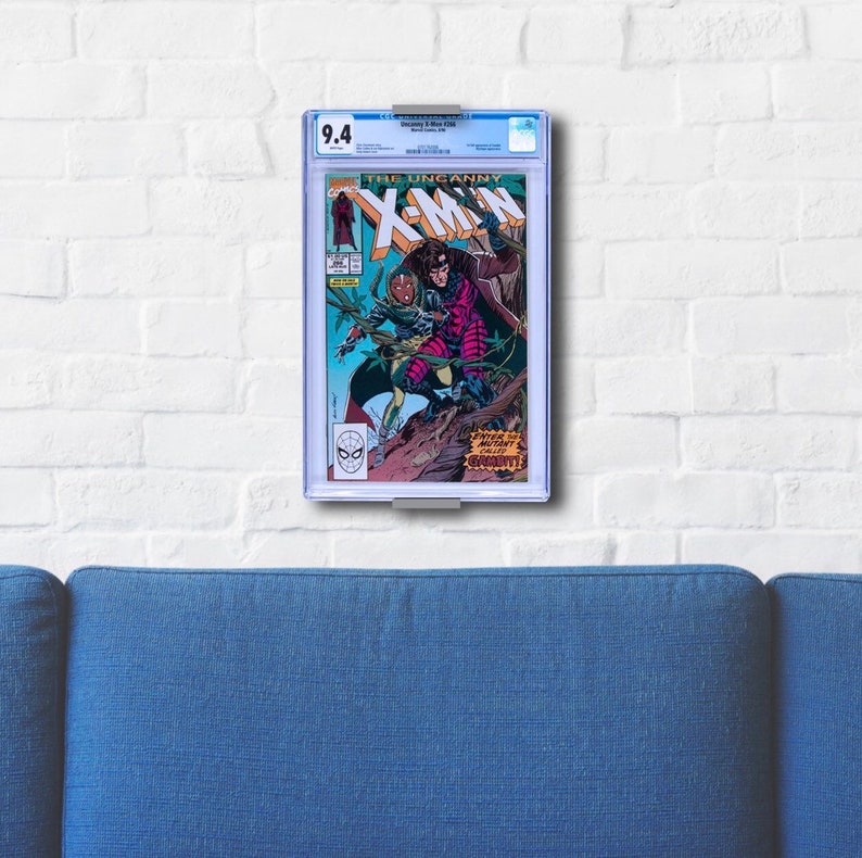 Mountiees CGC Graded Comic Book Wall Mount Display Bracket Etsy