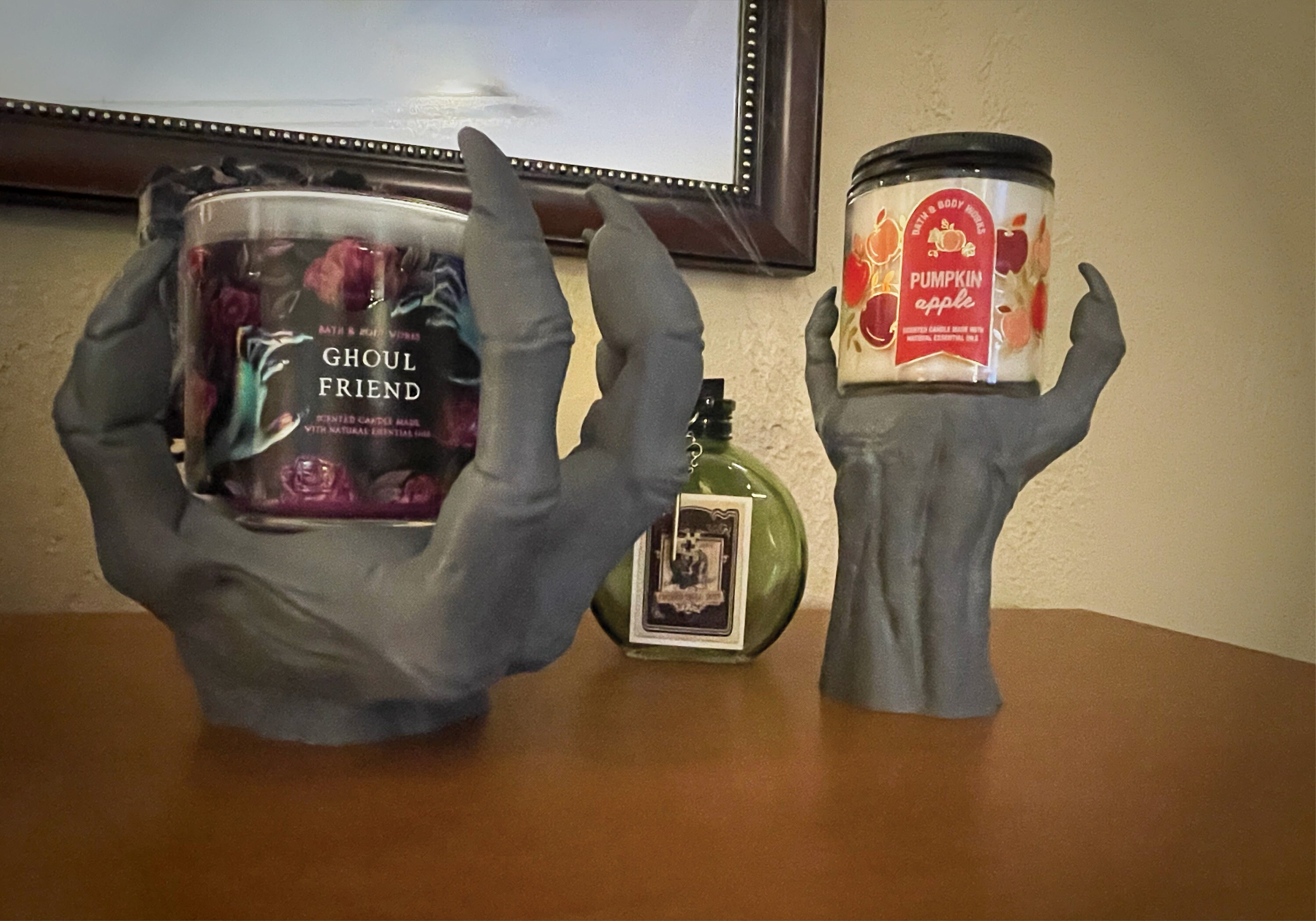 Demon Hand Halloween Candle Holder / Cute Creepy Spooky Etsy