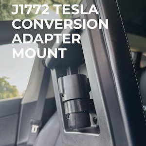 J1772 naar Tesla Oplaadapdater Mount / Clean Minimale ruimtebesparende clip voor Tesla Model 3/Y