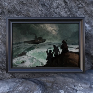 Cthulhu print, cthulhu poster, cthulhu art print, cthulhu painting