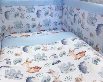 woodland cot bedding